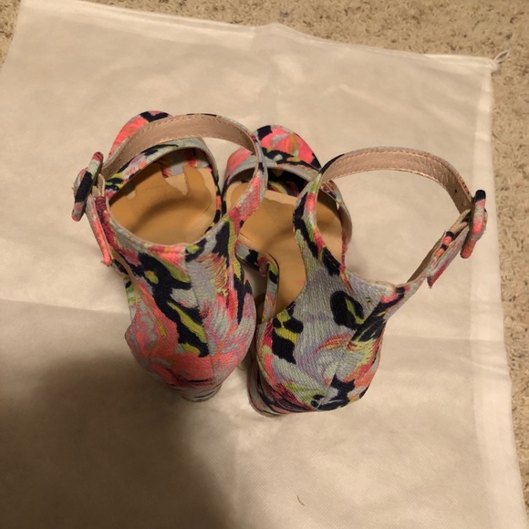 Nude Footwear Floral Heels From Revolve Clothing - Picture 6 of 8